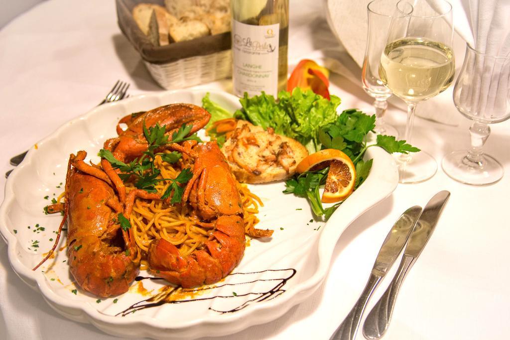 Hotel Ristorante La Perla 바랄로 폼비아 외부 사진